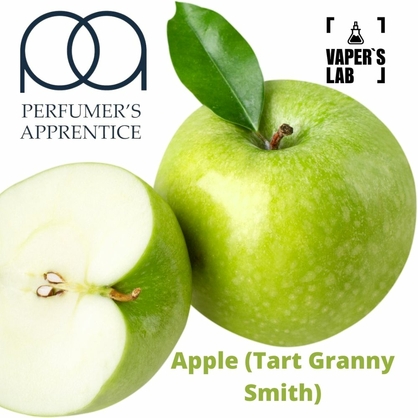 Фото, Видео, Премиум ароматизаторы для электронных сигарет TPA "Apple (Tart Granny Smith)" (Зеленое яблоко) 