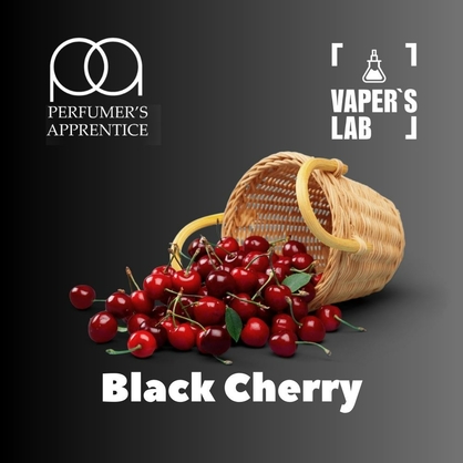 Фото, Відеоогляди на Харчовий ароматизатор для вейпа TPA "Black Cherry" (Чорна вишня) 