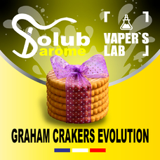 Ароматизатори для вейпа Solub Arome Graham Crakers evolution Крекерне печиво