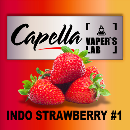 Фото на Арому Capella Indo Strawberry #1 Індо Полуниця #1