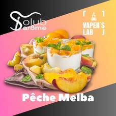 Основи та аромки Solub Arome "Pêche Melba" (Персиковий десерт)