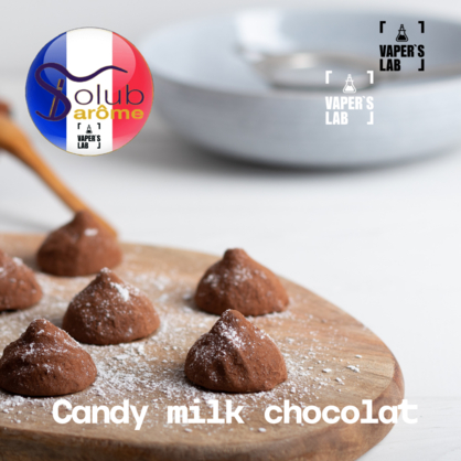 Фото, Видео, Лучшие вкусы для самозамеса Solub Arome "Candy milk chocolat" (Конфета с молочным шоколадом) 