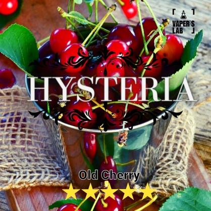 Фото, Відео на жижи для вейпа Hysteria Old Cherry 30 ml