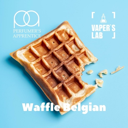 Фото, Видео, Ароматизаторы для вейпа TPA "Waffle Belgian" (Бельгийские вафли) 