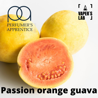 Фото, Видео, Аромки для вейпов TPA "Passion orange guava" (Маракуйя Апельсин Гуава) 