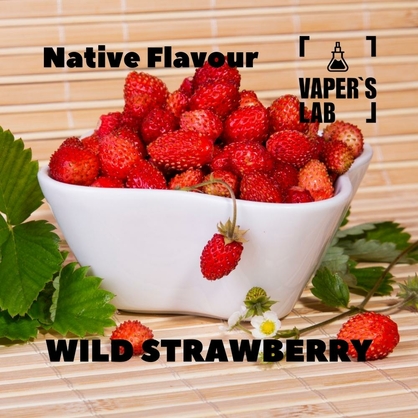 Фото, Відеоогляди на Ароматизатори смаку Native Flavour "Wild Strawberry" 30мл 