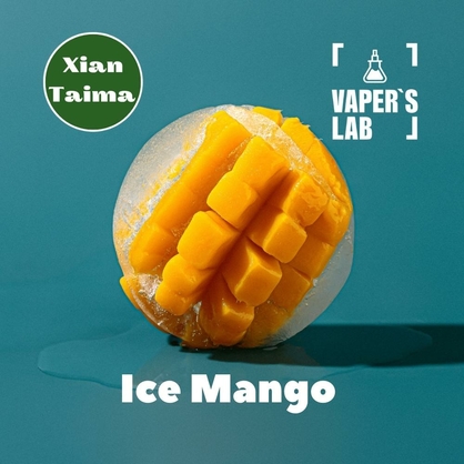 Фото, Відеоогляди на Найкращі ароматизатори для вейпа Xi'an Taima "Ice Mango" (Манго з холодком) 