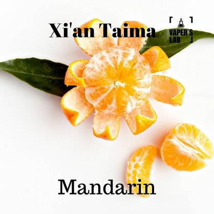 Фото, Видео, Ароматизатор для жижи Xi'an Taima "Mandarin" (Мандарин) 