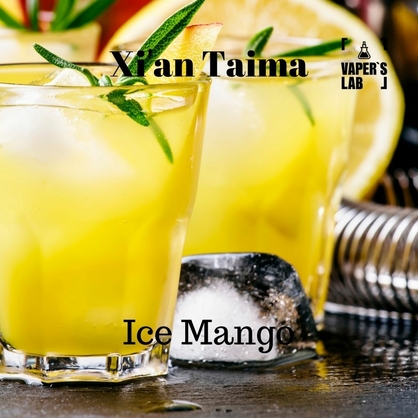 Фото, Відеоогляди на Найкращі ароматизатори для вейпа Xi'an Taima "Ice Mango" (Манго з холодком) 