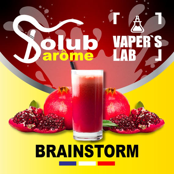 Отзывы на Лучшие пищевые ароматизаторы  Solub Arome "Brainstorm" (Гранатовый напиток) 