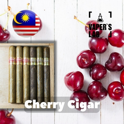 Фото на Ароматизатор для вейпа Malaysia flavors Cherry Cigar