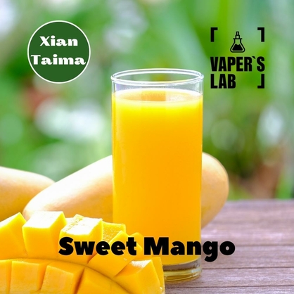 Фото, Видео, Премиум ароматизаторы для электронных сигарет Xi'an Taima "Sweet Mango" (Сладкий манго) 