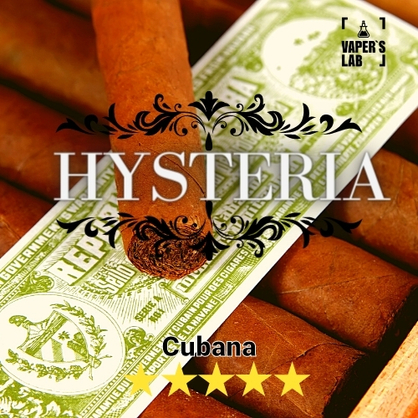 Фото, Відео на Рідини для вейпа Hysteria Cubana 30 ml