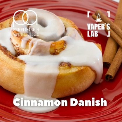 Фото, Видео, Лучшие вкусы для самозамеса TPA "Cinnamon Danish" (Булочка с корицей) 