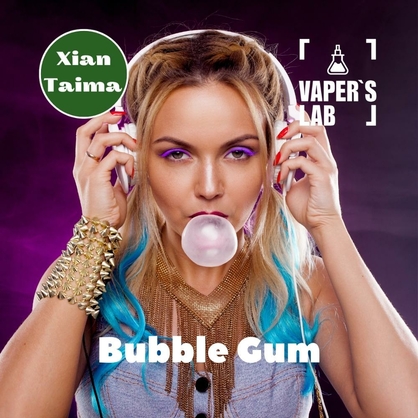 Фото, Видео, Ароматизаторы для вейпа купить украина Xi'an Taima "Bubble gum" (Жвачка) 