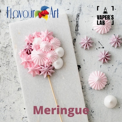 Фото на Аромку для вейпа FlavourArt Meringue Безе