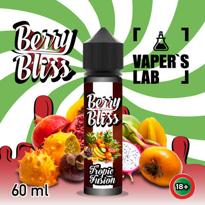 Фото жидкости для вейпа berry bliss tropic fusion (тропические фрукты)