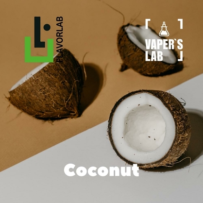 Фото на Аромку для вейпа Flavor Lab Coconut 10 мл