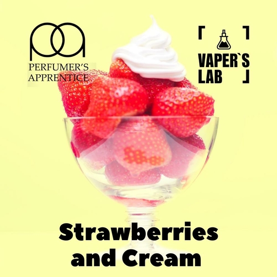 Відгуки на Ароматизатори для вейпа TPA "Strawberries and Cream" (Полуниця з кремом) 