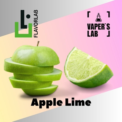 Фото на Ароматизатор для вейпа Flavor Lab Apple Lime 10 мл