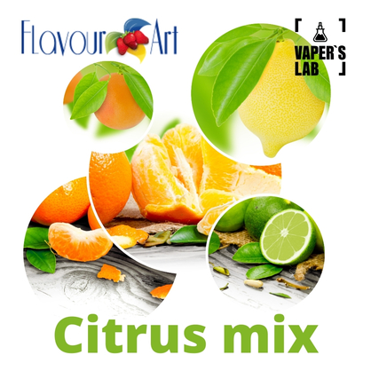 Фото на Ароматизаторы для вейпа FlavourArt citrus mix