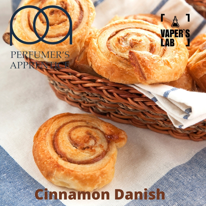 Фото, Видео, Лучшие вкусы для самозамеса TPA "Cinnamon Danish" (Булочка с корицей) 