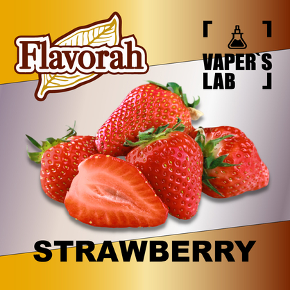 Фото на аромку Flavorah Strawberry Клубника