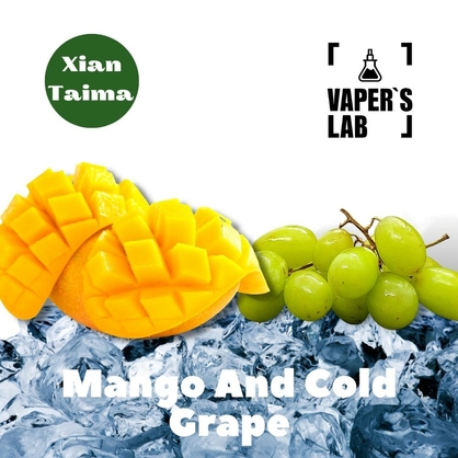 Фото, Відеоогляди на Найкращі харчові ароматизатори Xi'an Taima "Mango and Cold Grape" (Манго та холодний виноград) 