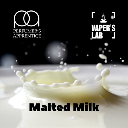 Фото, Видео, Aroma Фото, Видео, Компоненты для жидкостей Фото, Видео, Лучшие ароматизаторы для вейпа TPA "Malted milk" (Парное молоко) 