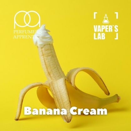 Фото, Відеоогляди на Ароматизатор для самозамісу TPA "Banana Cream" (Банановий крем) 