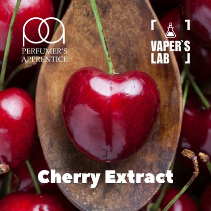 Фото, Відеоогляди на Преміум ароматизатор для електронних сигарет TPA "CHERRY EXTRACT" (Вишневий екстракт) 