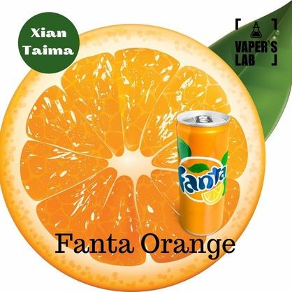 Фото, Видео, ароматизатор для самозамеса Xi'an Taima "Fanta Orange" (Фанта апельсин) 