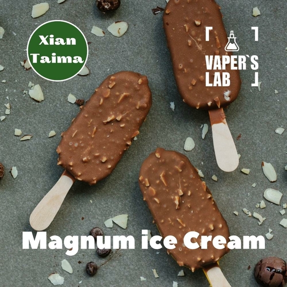 Отзывы на Натуральные ароматизаторы для вейпа  Xi'an Taima "Magnum Ice Cream" (Магнум Мороженное) 