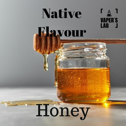Фото купити рідину native flavour honey 120 ml