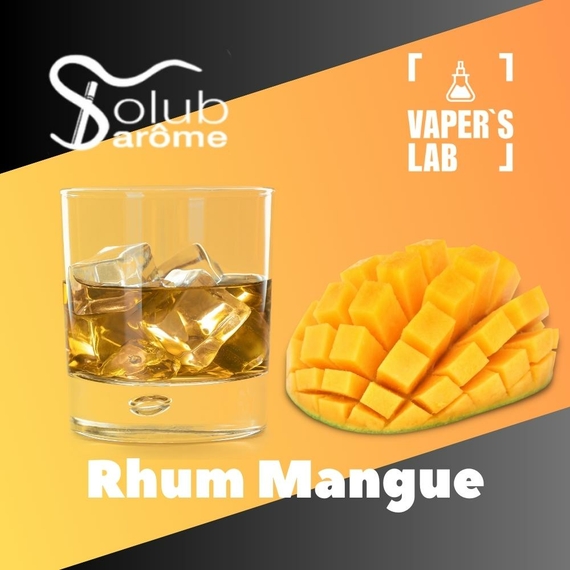 Отзывы на Аромки для вейпа Solub Arome "Rhum Mangue" (Ром с манго) 