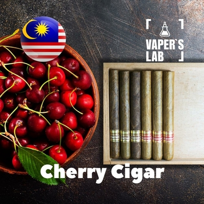 Фото на Ароматизатор для вейпа Malaysia flavors Cherry Cigar