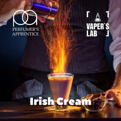 Фото, Видео, Пищевой ароматизатор для вейпа TPA "Irish Cream" (Ирландский крем) 