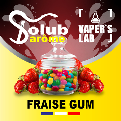 Фото, Відеоогляди на Aroma Solub Arome "Fraise Gum" (Полунична жуйка) 