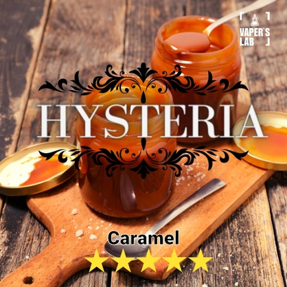 Фото, Видео на жижа Hysteria Caramel 30 ml