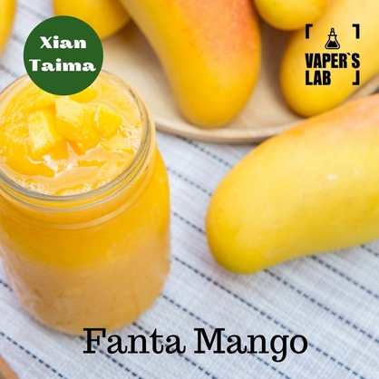 Фото, Видео, Ароматизаторы для вейпа купить украина Xi'an Taima "Fanta Mango" (Фанта манго) 