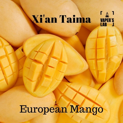 Фото, Відеоогляди на Натуральні ароматизатори для вейпа Xi'an Taima "Malaysian Mango" (Малазійський манго) 