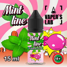 Mint Line Salt Bubble gum 15 мл