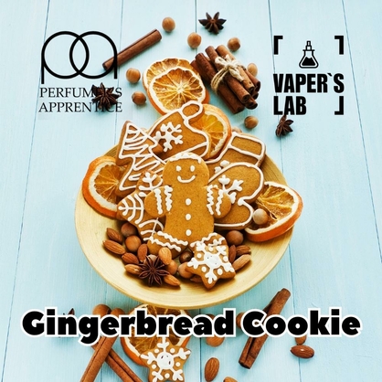Фото, Видео, Ароматизатор для жижи TPA "Gingerbread Cookie" (Пряничное печенье) 