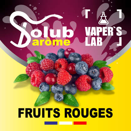 Фото, Видео, Аромки для вейпа Solub Arome "Fruits rouges" (Микс лесных ягод) 