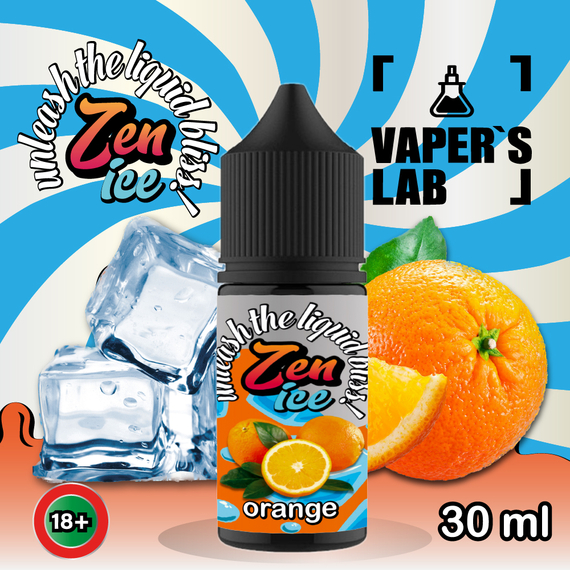 Отзывы  жидкость для пода zen salt ice orange 30ml