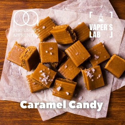 Фото, Видео, Аромки для вейпов TPA "Caramel Candy" (Карамельная конфета) 