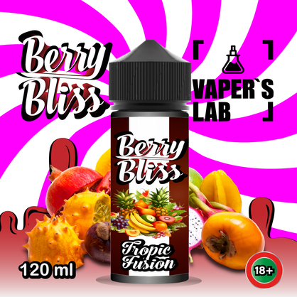 Фото жидкость для вейпа berry bliss tropic fusion (тропические фрукты)