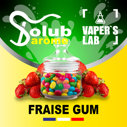 Фото, Відеоогляди на Aroma Solub Arome "Fraise Gum" (Полунична жуйка) 