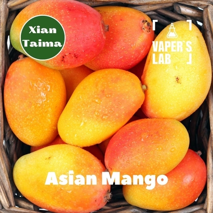 Фото, Відеоогляди на Аромки для вейпів Xi'an Taima "Asian Mango" (Азіатський манго) 