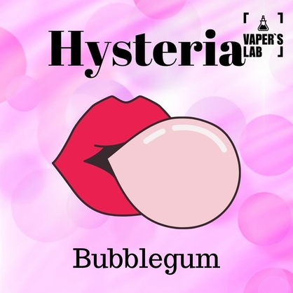 Фото, Відео на Заправки до вейпа Hysteria Bubblegum 100 ml